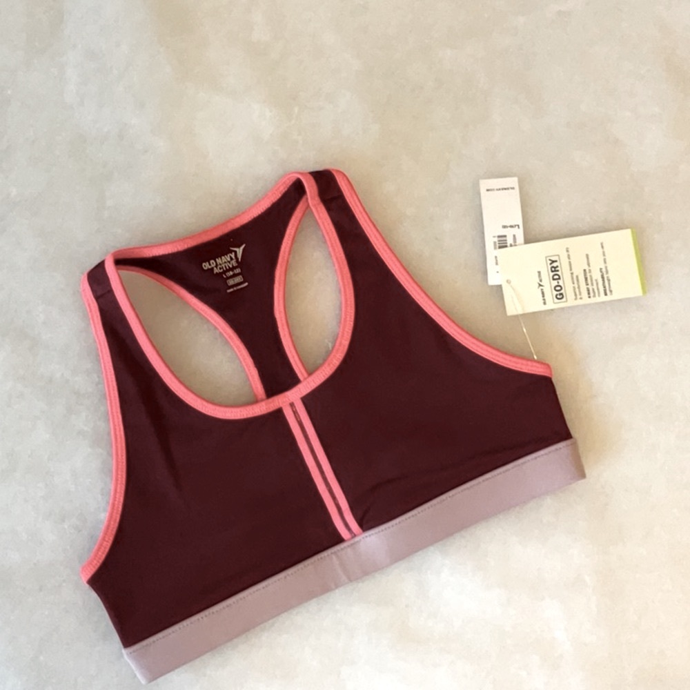 Go-Dry Racerback Sports Bra